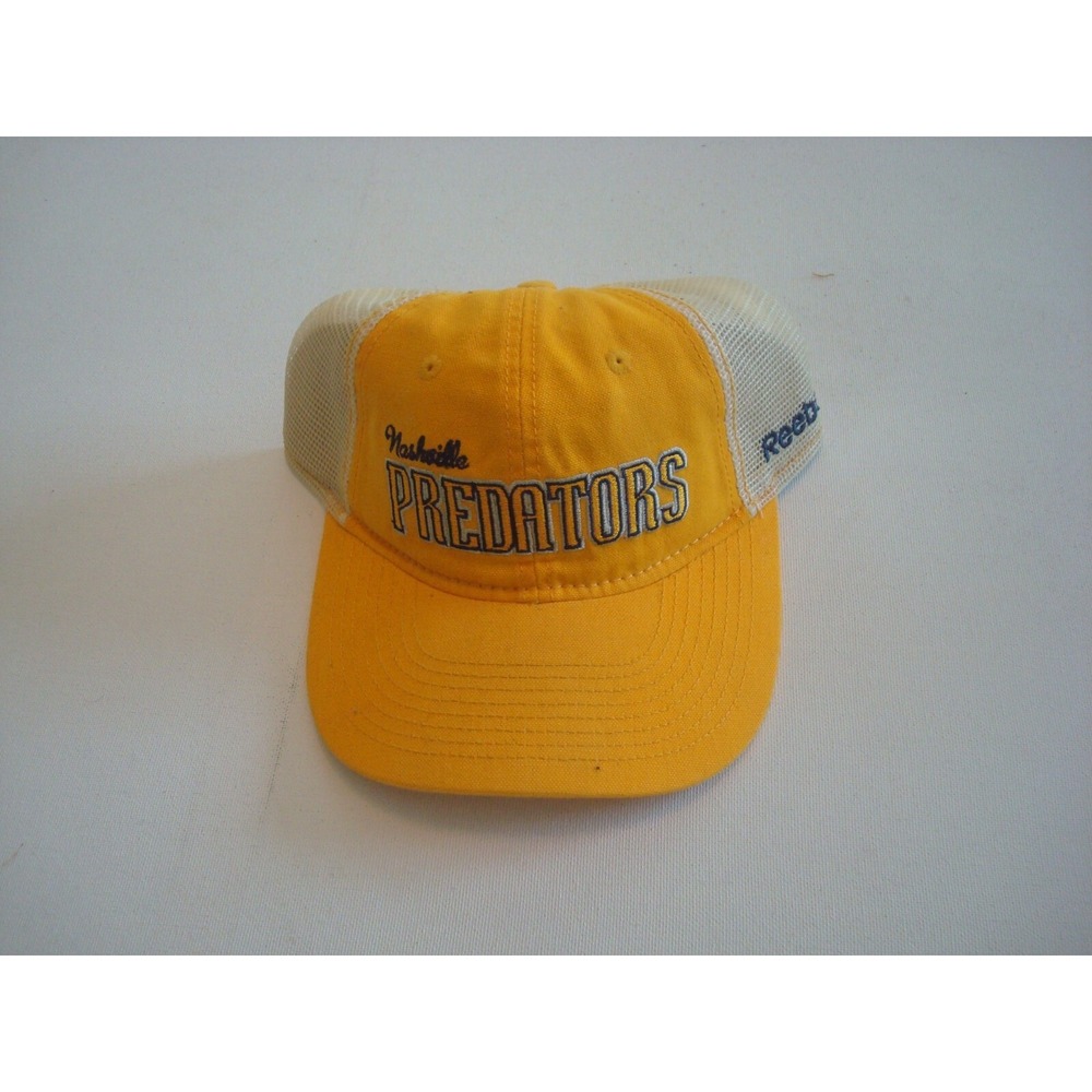NASHVILLE PREDATORS REEBOK SNAPBACK HAT CAP VINTAGE EE3